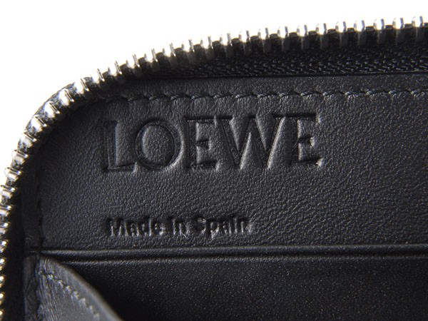 ロエベ LOEWE ラウンドファスナー長財布 109N54.F13 1100 CALF