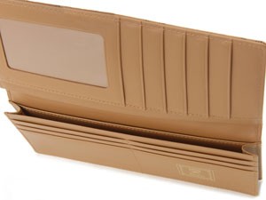 MCM 折りたたみ財布 MCM エムシーエム 長札 二つ折り長財布 小銭入れ無し
