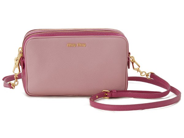 ミュウミュウ MIUMIU ショルダーバッグ RT0539 2A11 OGR シープスキン