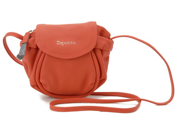 repetto レペット チェック ショルダーバッグ ポシェット レペット【SALE】国内発□レイヤー レザーバケットバッグ