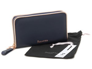repetto レペット ラウンドファスナー長財布 0162BVSL-851