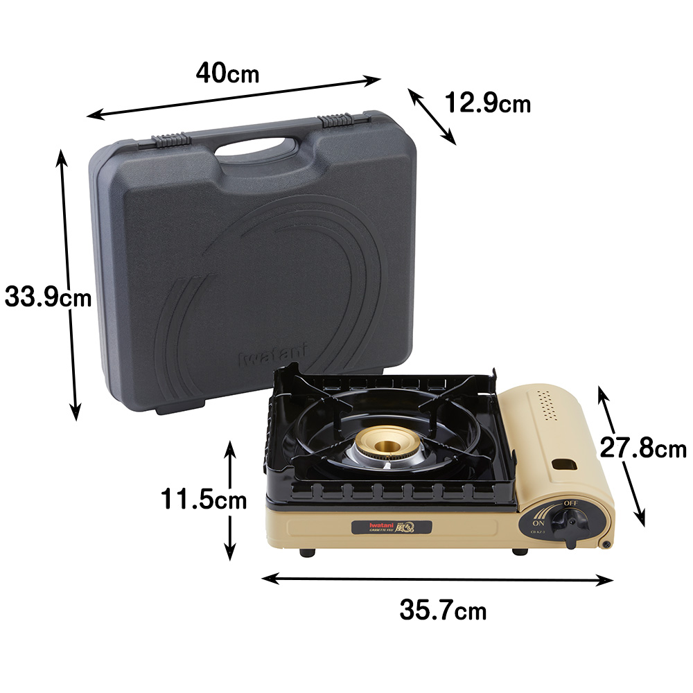 イワタニ カセットコンロ ケース付 カセットフー 風まるIII アウトドア 