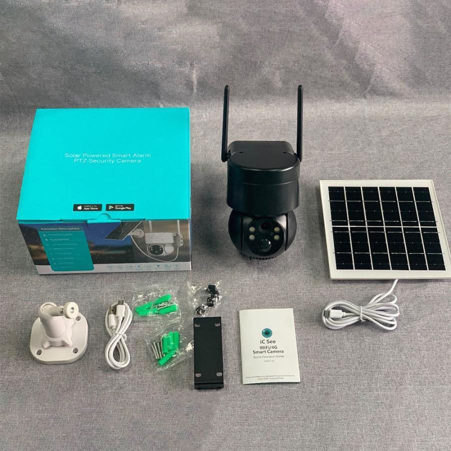 防犯カメラ 屋外/屋内 Wifi対応 ソーラー給電 家庭用 最大600万画素 AI