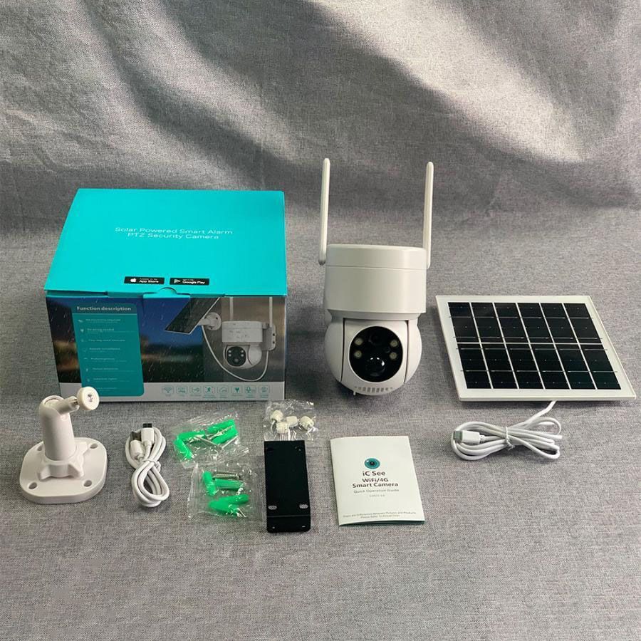 防犯カメラ 屋外/屋内 Wifi対応 ソーラー給電 家庭用 最大600万画素 AI人感検知 自動追跡 双方向会話 防水 電源不要 自動追跡 夜間カラー 工事不要 2025進化版 |  | 02