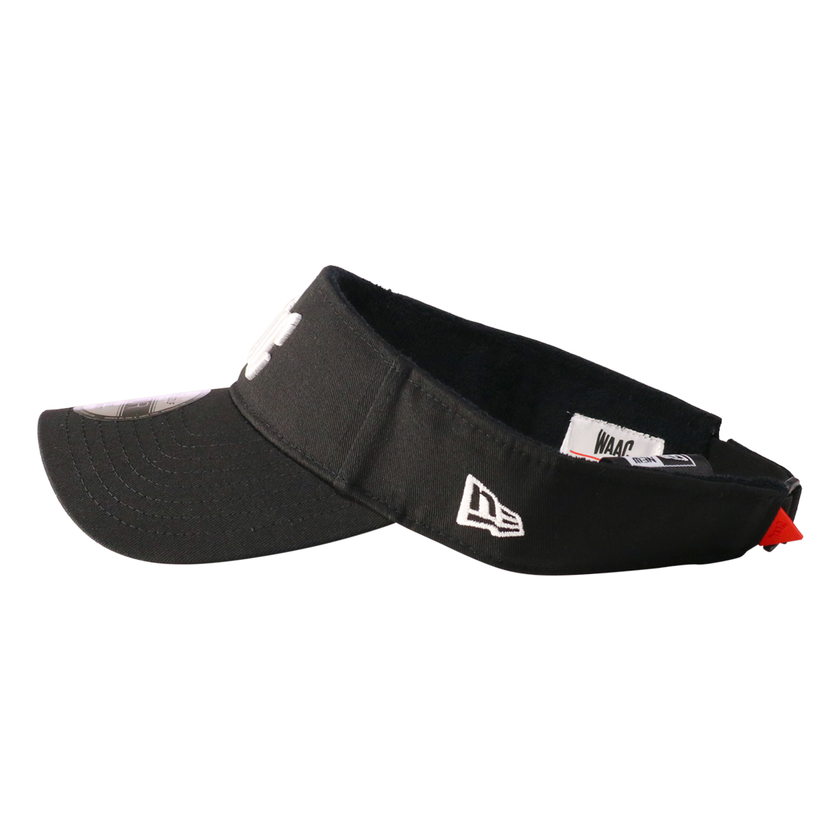 WAAC×NEWERAコラボ サンバイザー UNISEX NEWERA マーカー付きバイザー ブラック/072242831