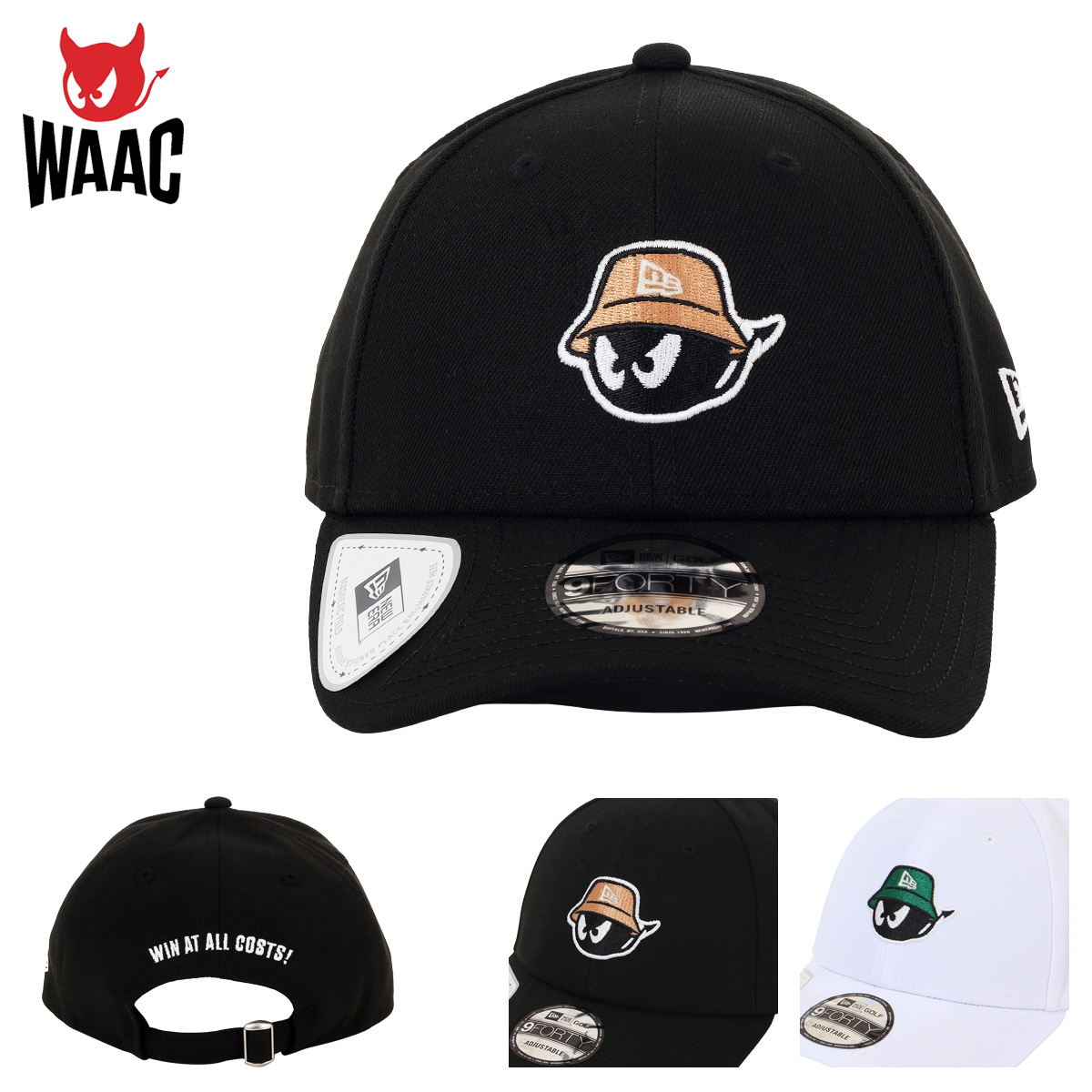 WAAC】NEWERA 940 PERFORMANCE MESH CAP (WAAC/メンズ