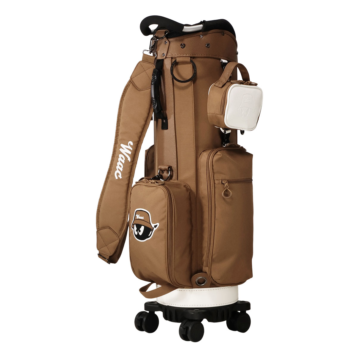 WAAC キャディバッグ｜ゴルフ用バッグ｜ゴルフ｜スポーツ おすすめ人気