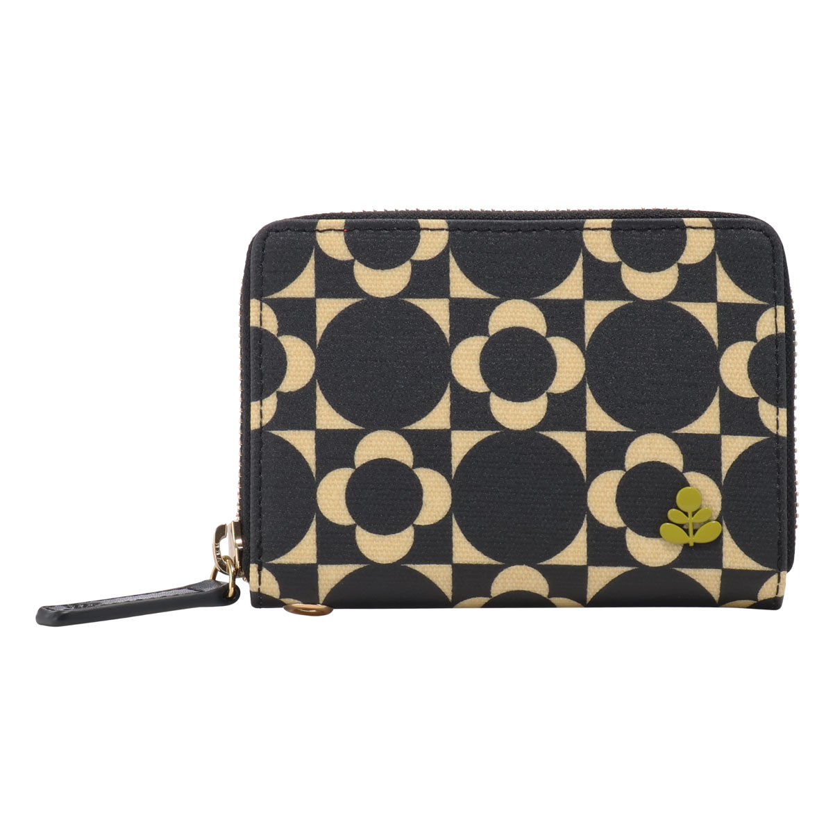 Orla Kiely オーラカイリー 財布 ブラック Orla Kiely（オーラカイリー） コインケース 小銭入れ ミニ財布 レトロ
