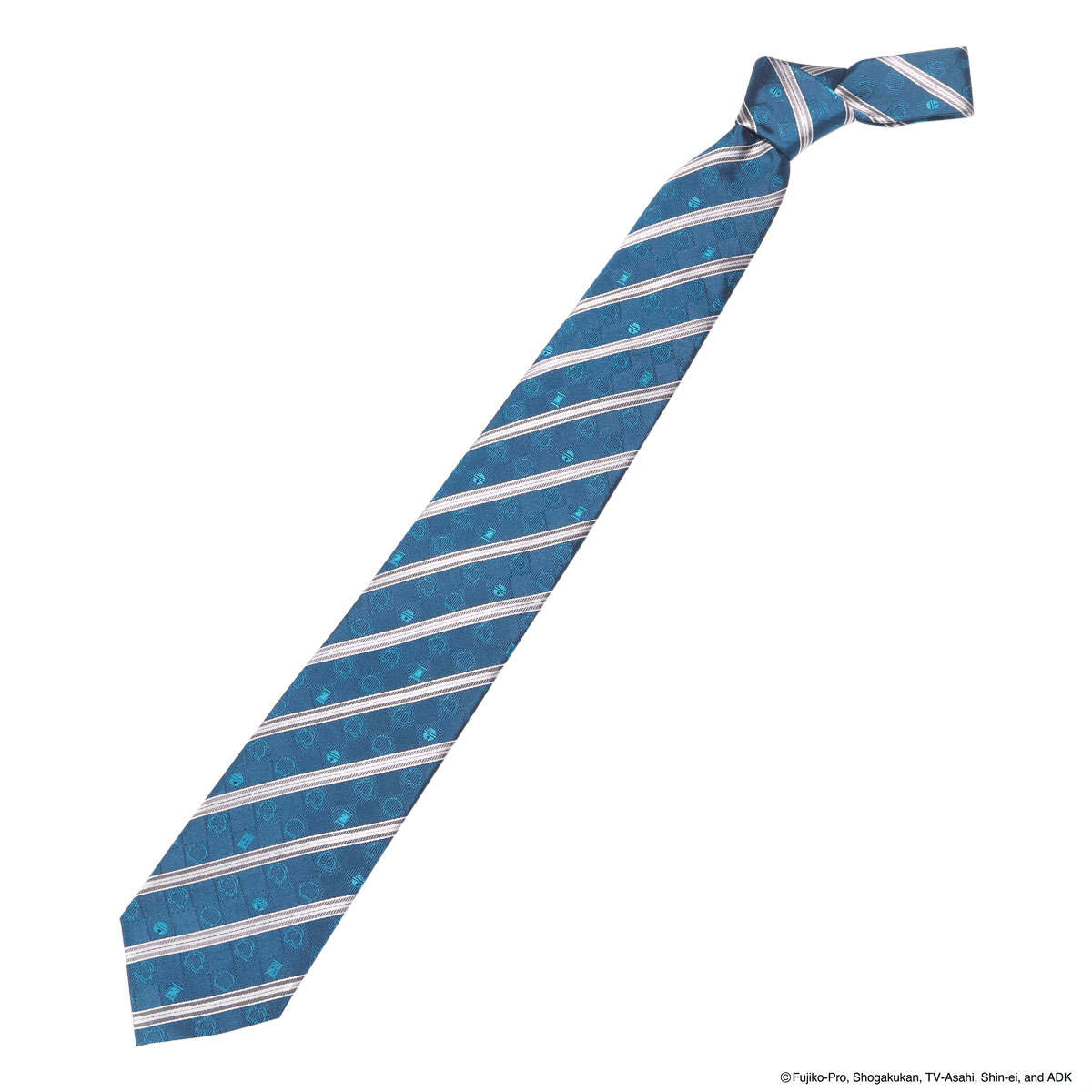 ドラえもん ネクタイ 112015108 アイコンストライプ 日本製 メンズ