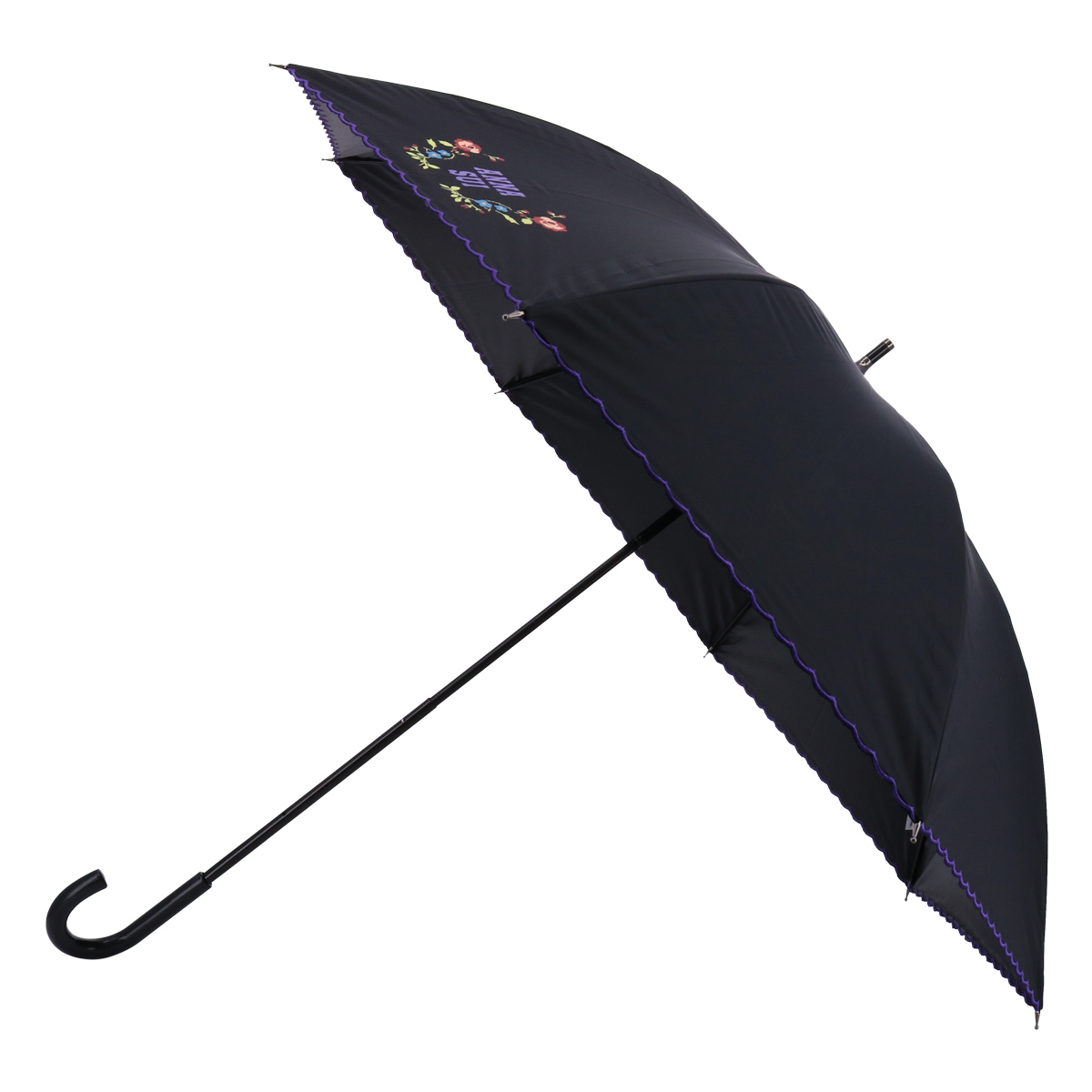 アナスイ 長傘 ショート傘 レディース ロゴ 1AS23015-15 ANNA SUI 晴雨兼用 雨傘 日傘 遮光 UVカット 遮熱