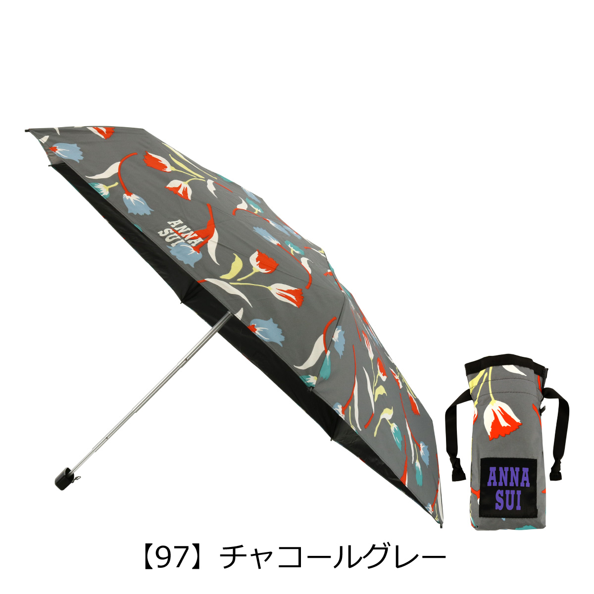 アナスイ 折りたたみ傘 ミニ傘 レディース フラワー 1AS27012-12 