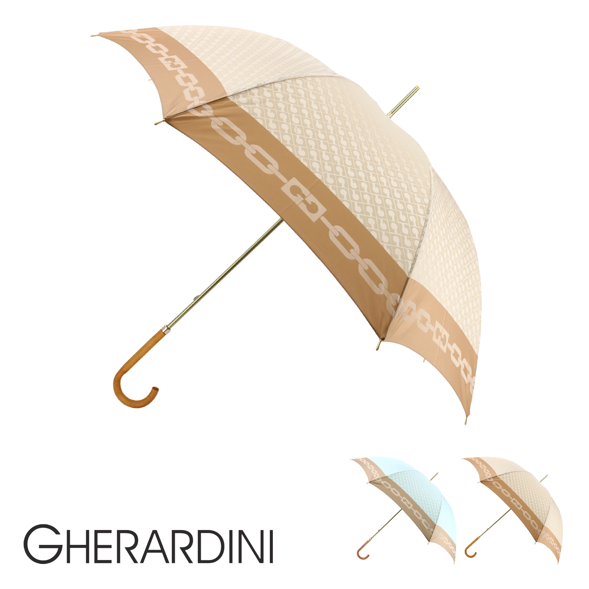 ゲラルディーニ 長傘 レディース 1GD 11039-39 日本製 GHERARDINI 雨傘 