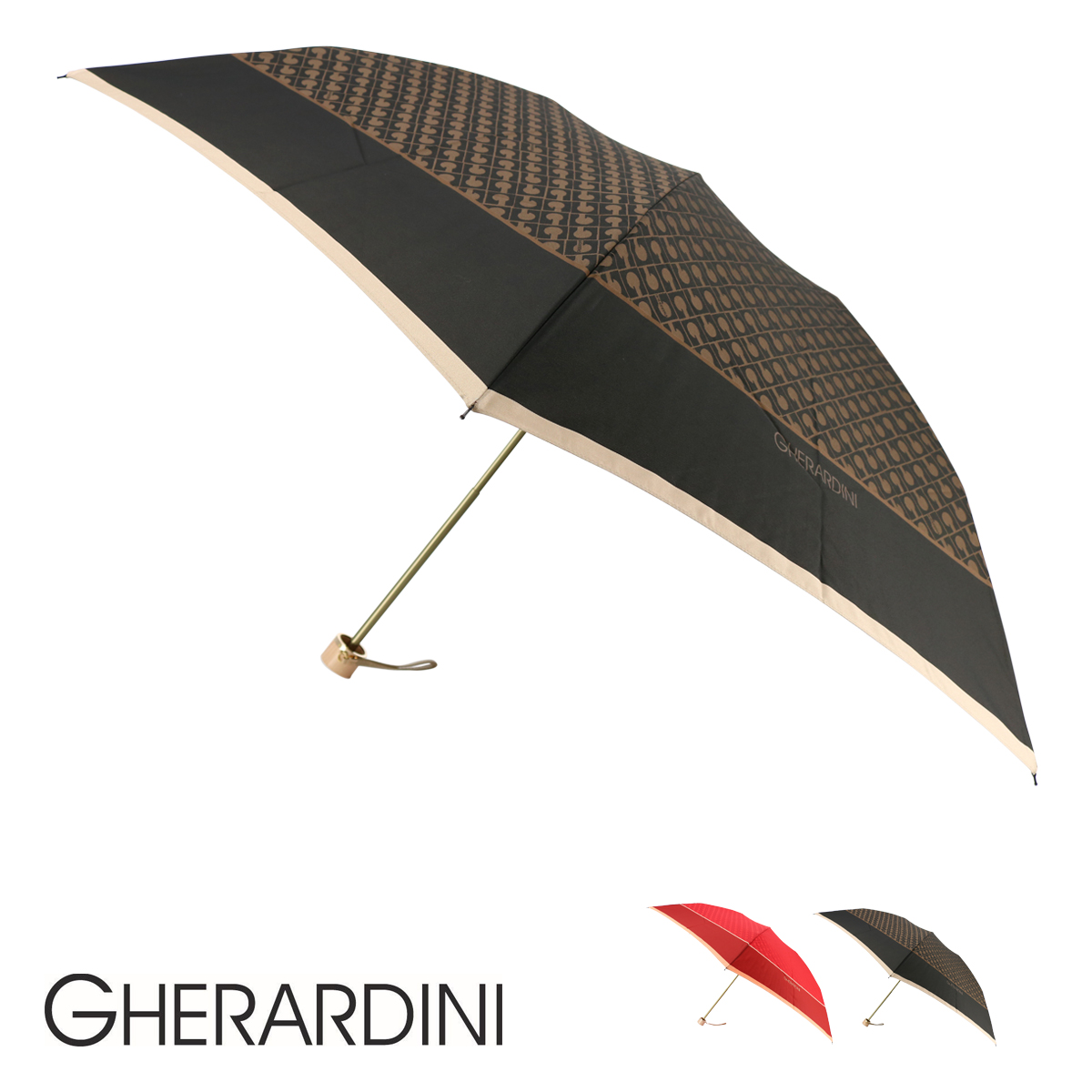 ゲラルディーニ 折りたたみ傘 レディース 1GD 17001-01 日本製 