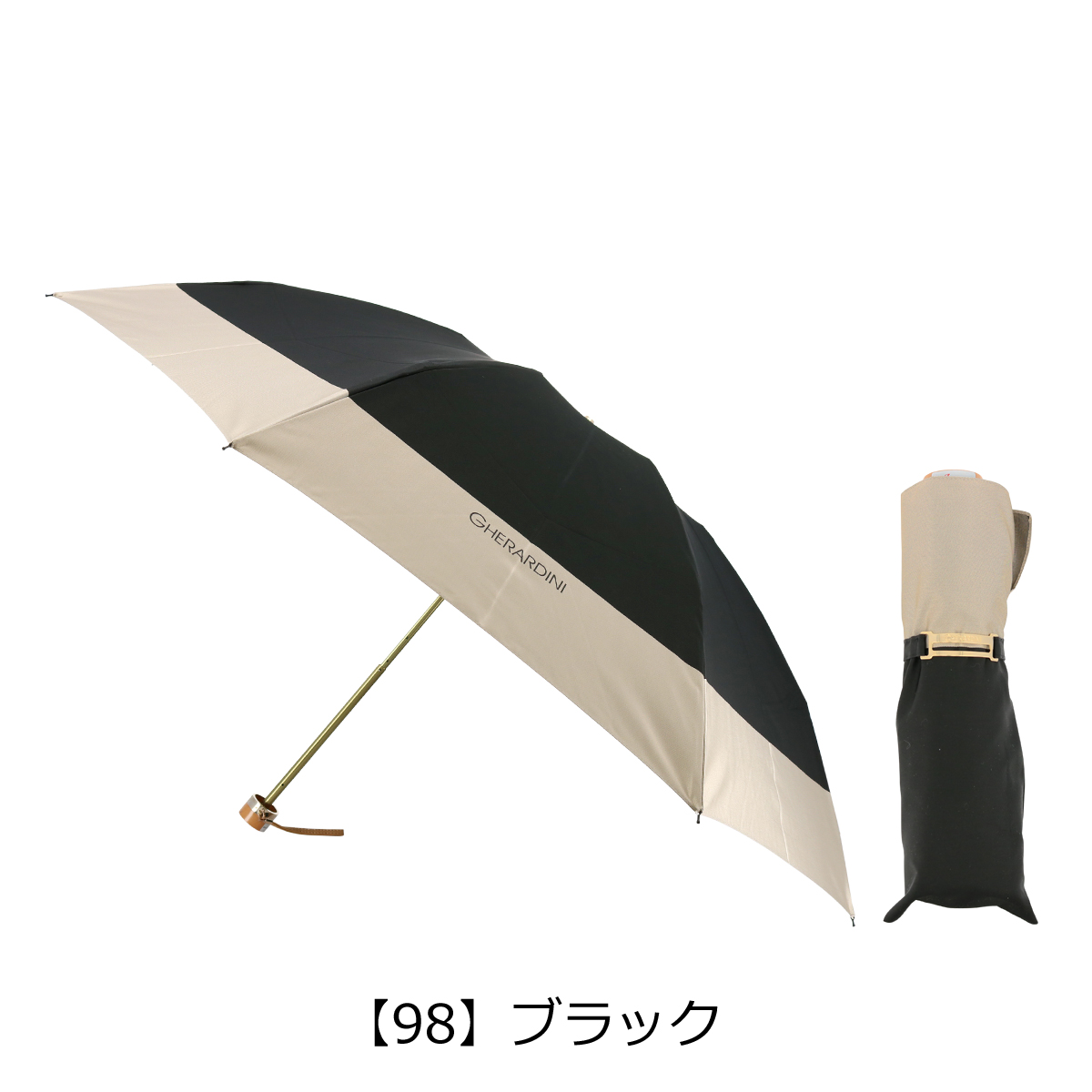 ゲラルディーニ 折りたたみ傘 レディース 1GD 17038-38 日本製 