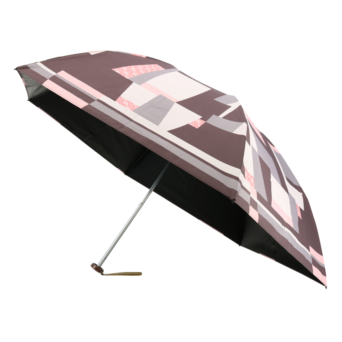 ゲラルディーニ 折りたたみ傘 レディース 1GD 17757-57 日本製 GHERARDINI 晴雨兼用 雨傘 日傘 UVカット 遮光 遮熱 軽量  カーボン骨使用 ブランド 90-99cm