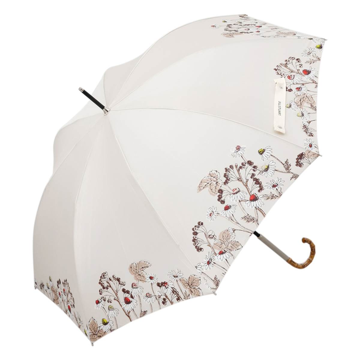 JILL STUART（ジルスチュアート） 長傘 ボタニカルプリント雨傘 傘
