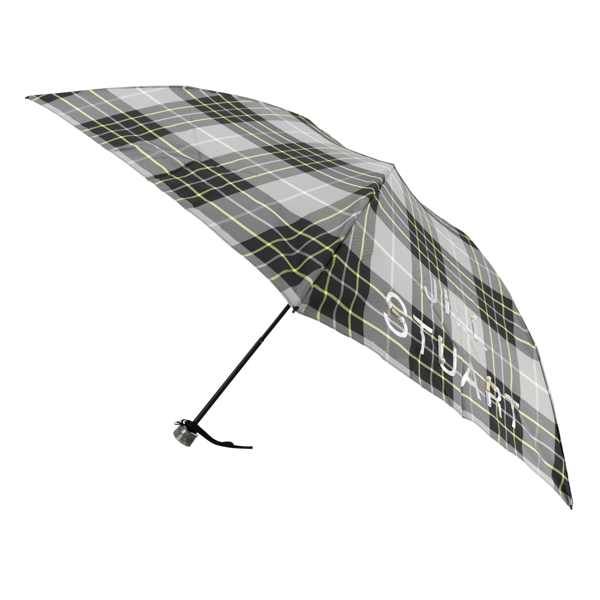 ジルスチュアート 折りたたみ傘 レディース 1JI 17735-35 JILLSTUART ギフト プレゼント 雨傘 軽量 ブランド チェック  90-99cm