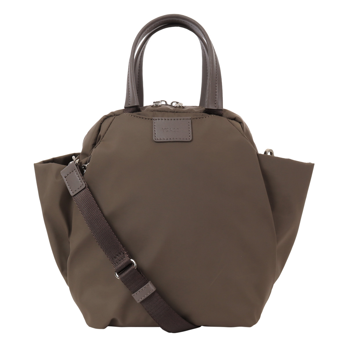 Y'SACCS（イザック） ミニボストン 2WAY A5 撥水 ショルダーバッグ