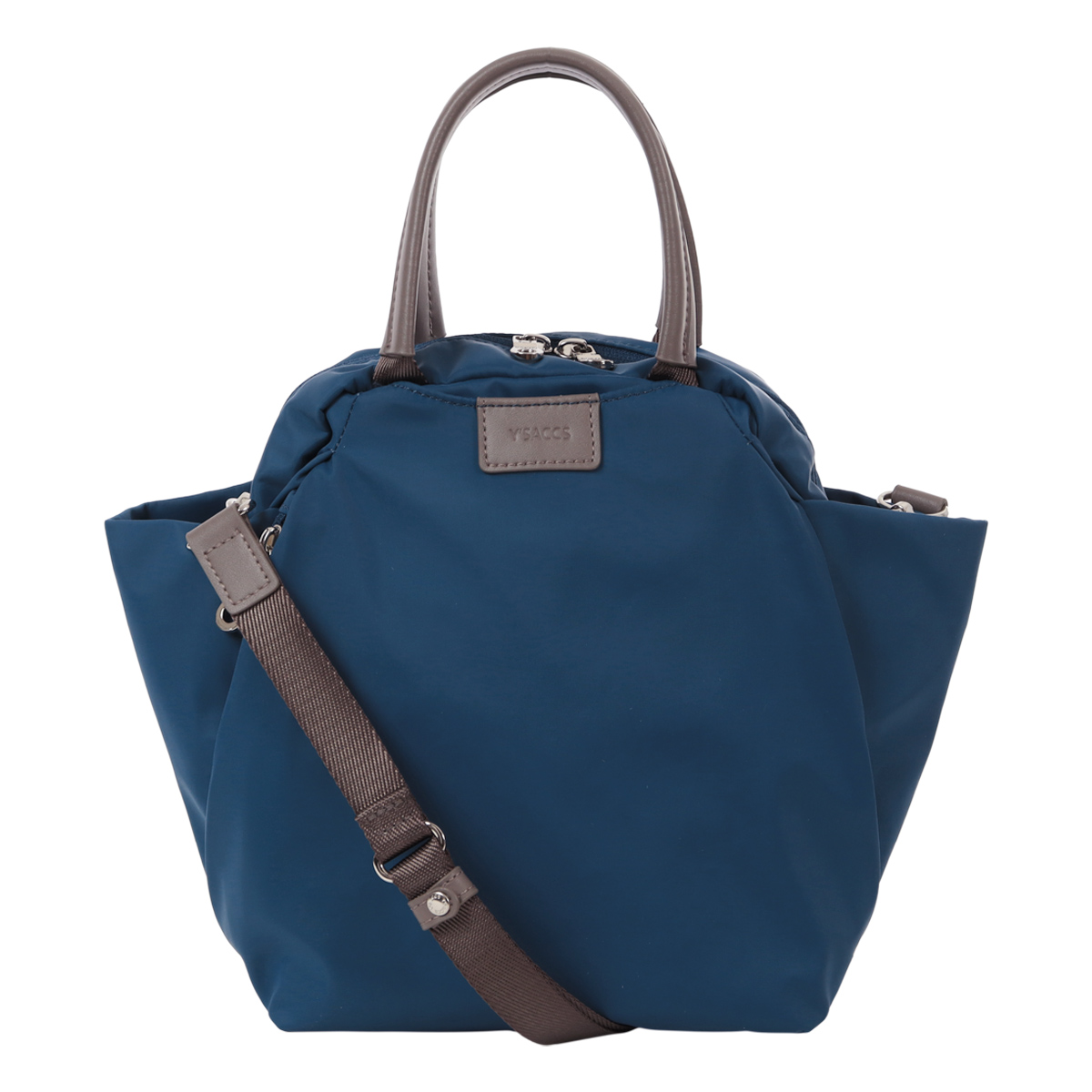 Y'SACCS（イザック） ミニボストン 2WAY A5 撥水 ショルダーバッグ