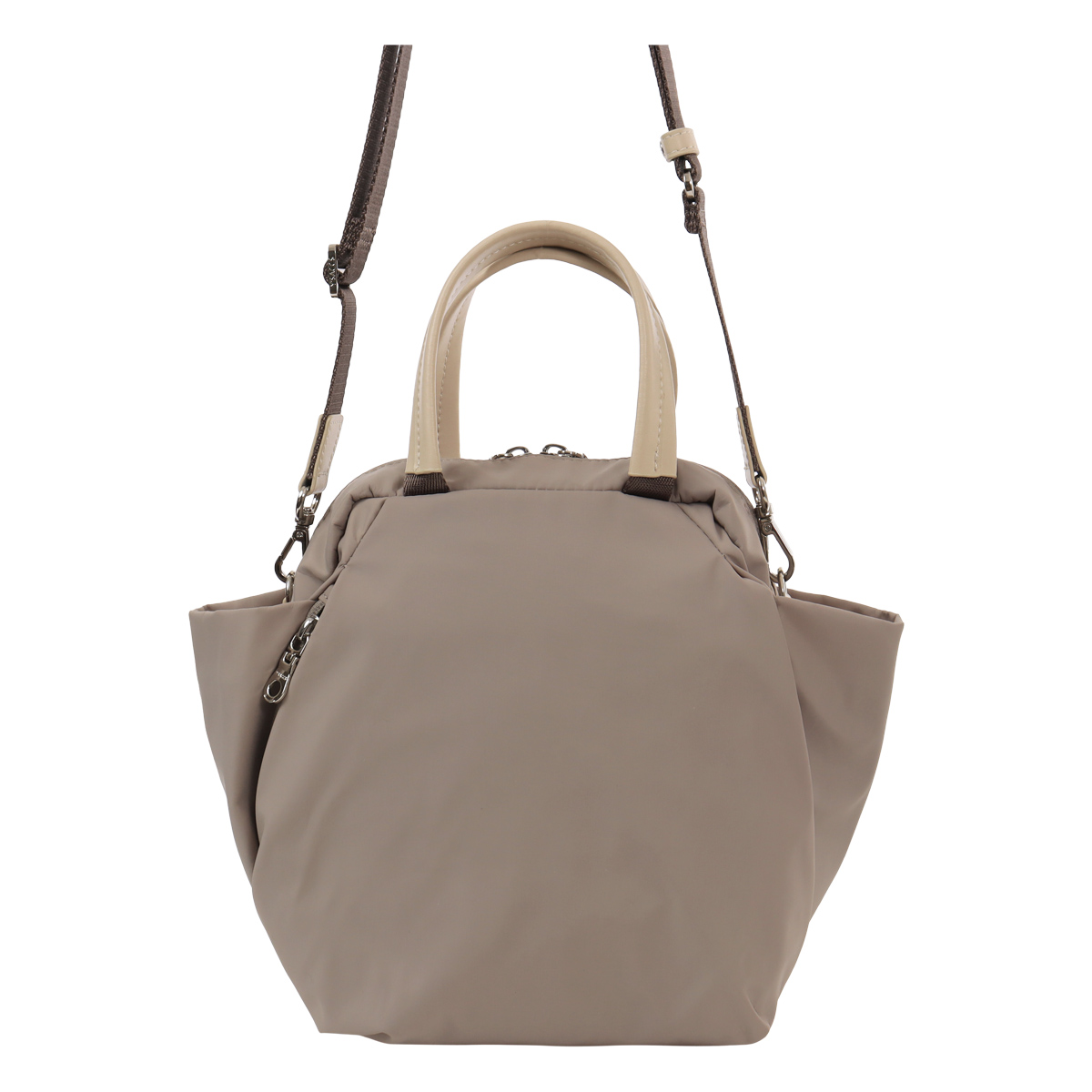 Y'SACCS（イザック） ミニボストン 2WAY A5 撥水 ショルダーバッグ