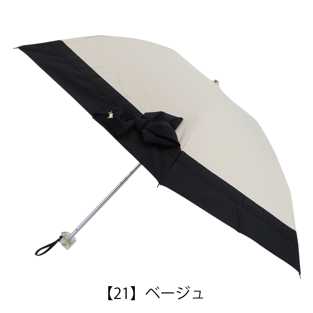 ランバンオンブルー 傘 折り畳み傘 3段折 レディース 手開き式 雨傘 