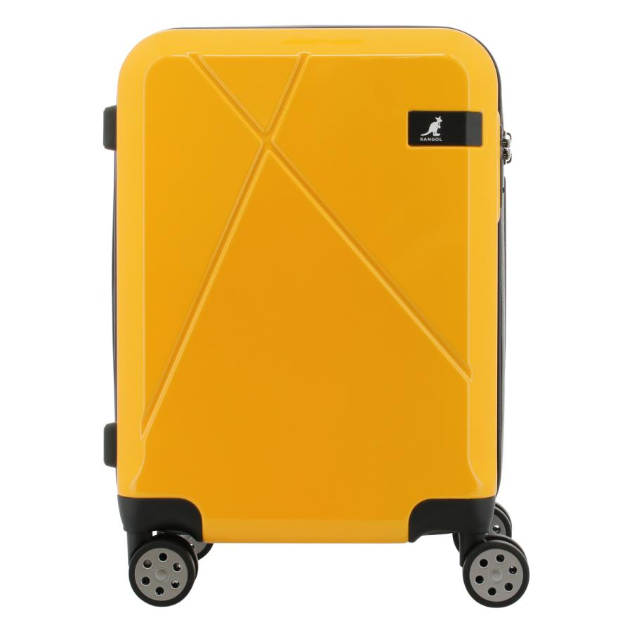 カンゴール スーツケース 53cm 35L 3.2kg クロスエイト 250-5701 KANGOL ハード ファスナー キャリーケース キャリーバッグ 拡張 TSAロック搭載 1年保証｜sacsbar｜03