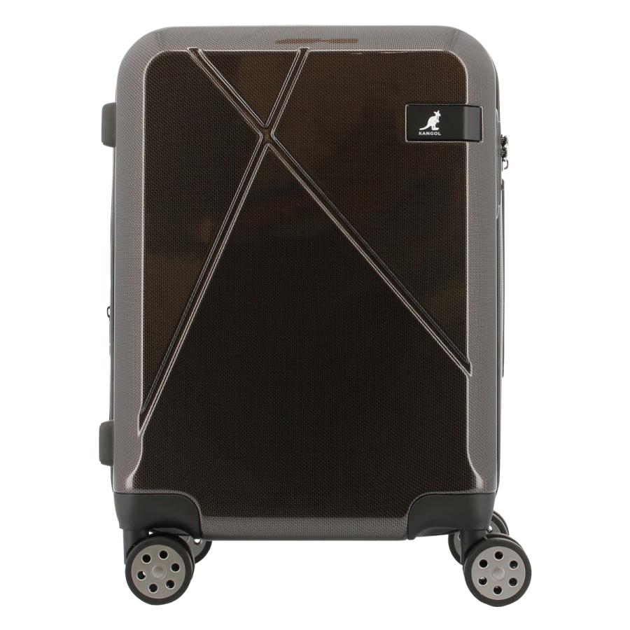 カンゴール スーツケース 53cm 35L 3.2kg クロスエイト 250-5701 KANGOL ハード ファスナー キャリーケース キャリーバッグ 拡張 TSAロック搭載 1年保証｜sacsbar｜04