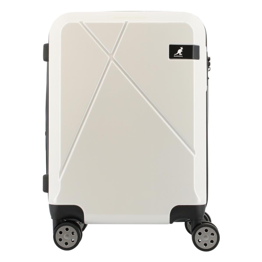 カンゴール スーツケース 53cm 35L 3.2kg クロスエイト 250-5701 KANGOL ハード ファスナー キャリーケース キャリーバッグ 拡張 TSAロック搭載 1年保証｜sacsbar｜05