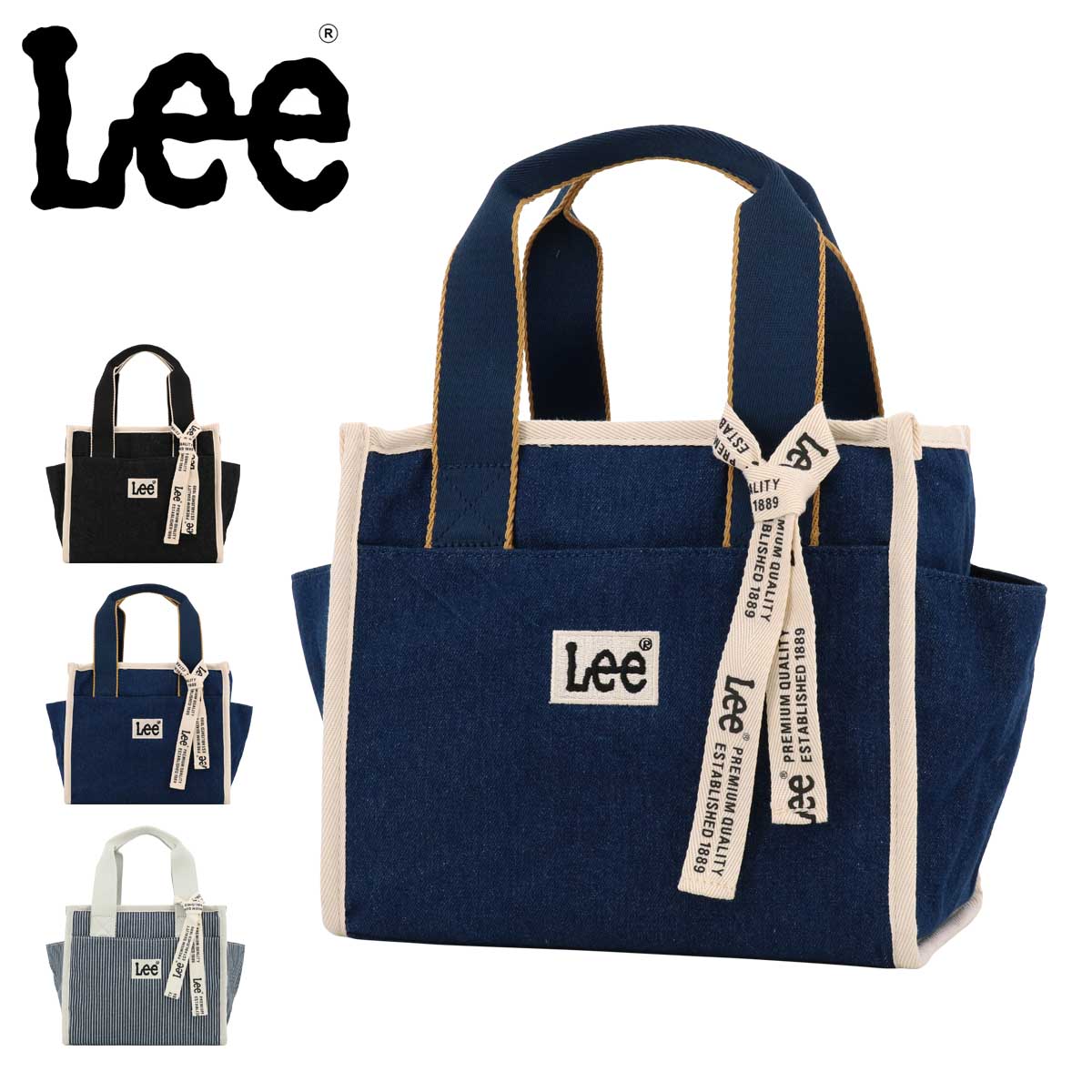 Lee トートバック 横型 デニム レディース 320-1312 LIFE リー