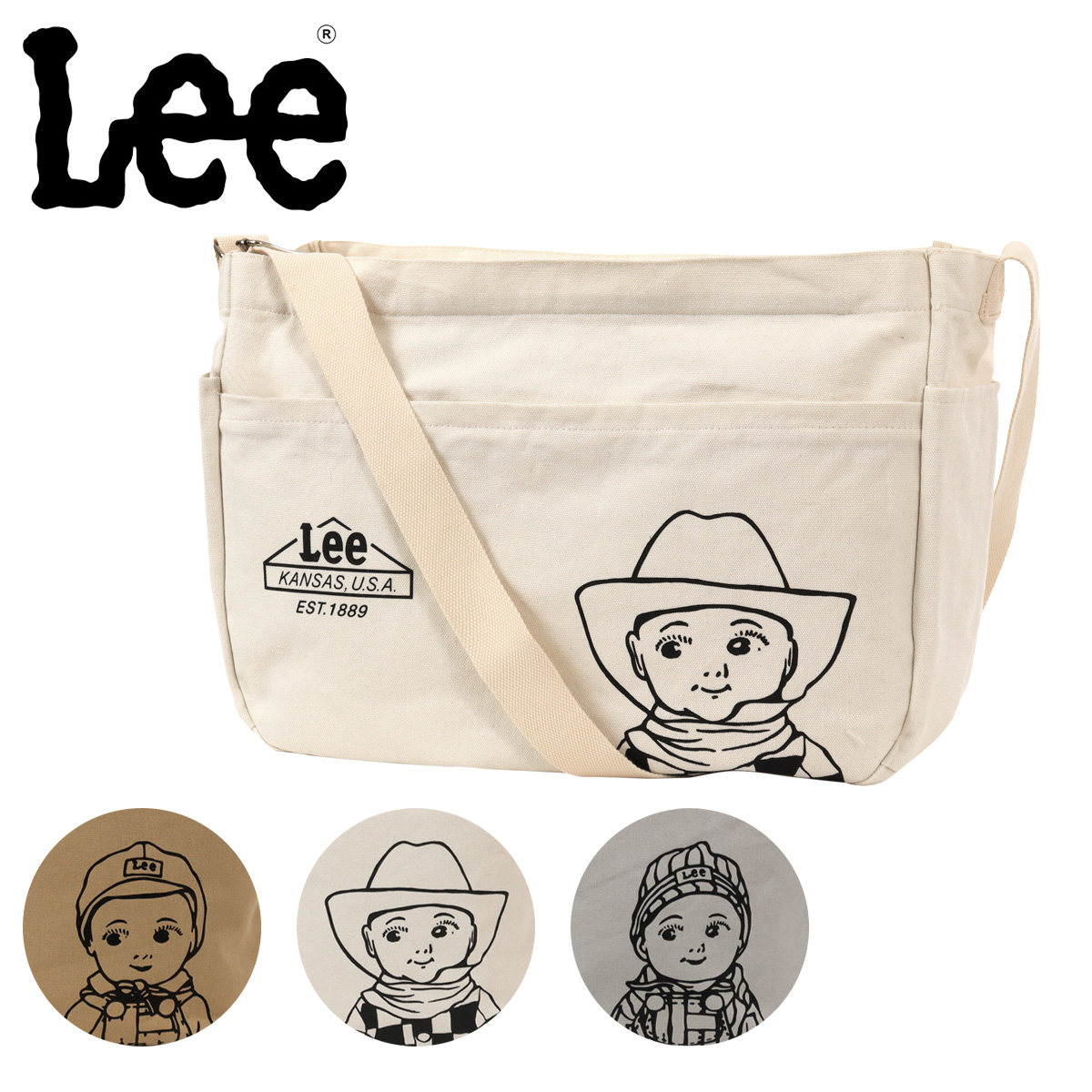 Lee（リー） ショルダーバッグ キャンバス バディーリー レディース