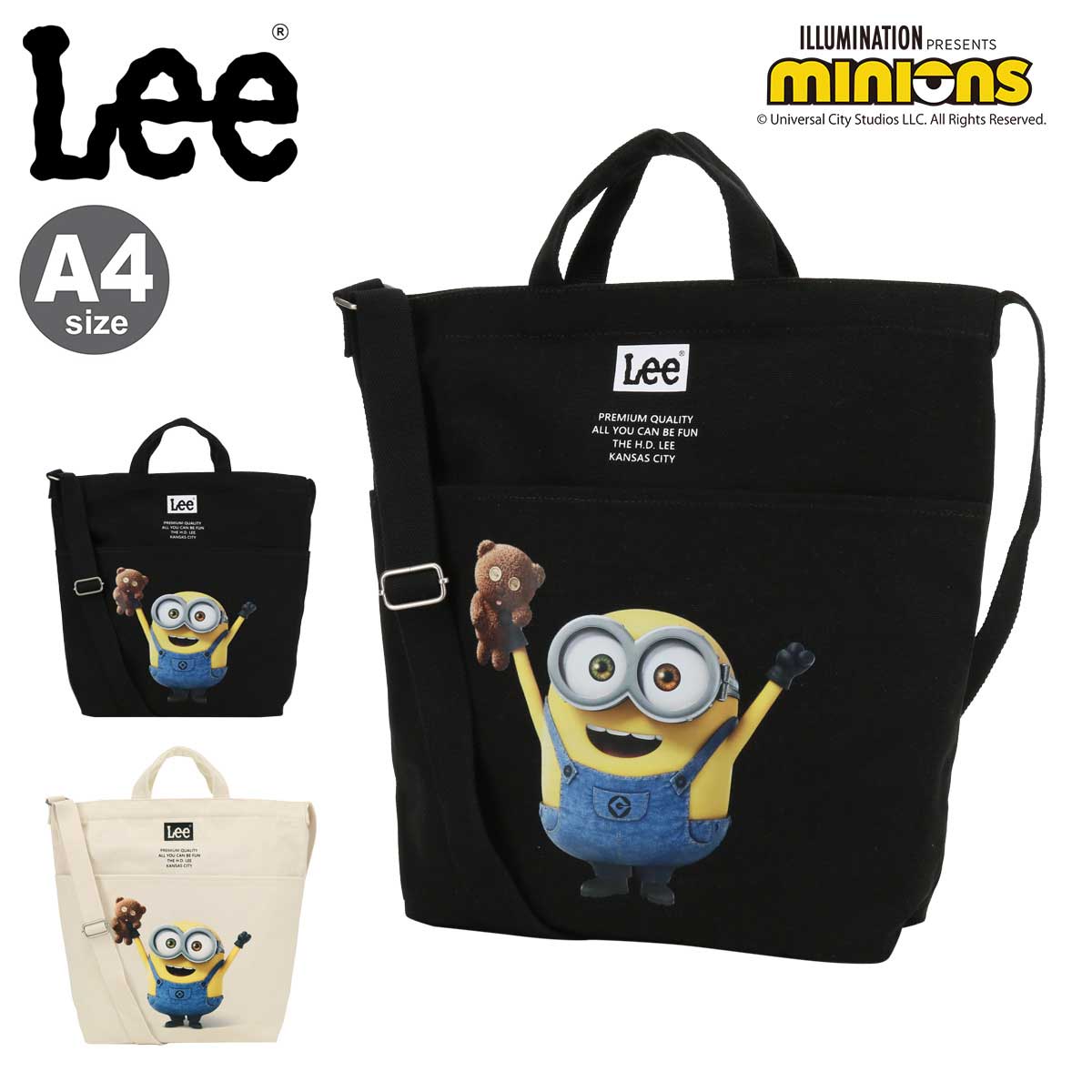 Lee（リー） ミニオン ショルダーバック A4 2WAY メンズ レディース
