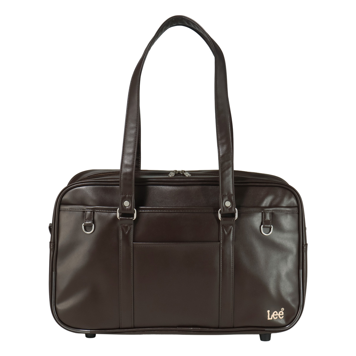 Lee スクールバッグ ボストンバッグ A4 合皮320-4882 スクバ 男女兼用 リー 通学 部活 放課後 お祝い シンプル 肩掛け Lee（リー） スクールバッグ ボストンバッグ A4 合皮320-4882 スクバ