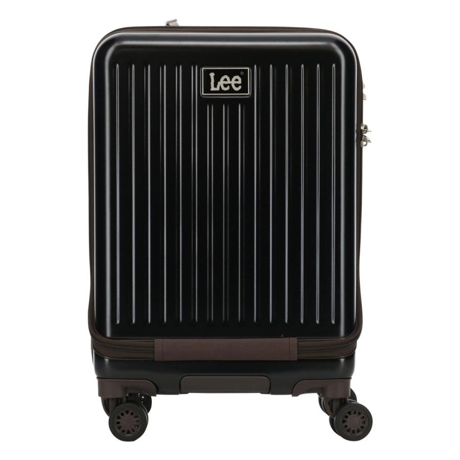Lee スーツケース 37L 47cm 3kg フロントオープン リー 320-9020 19インチ journey TSAロック搭載 ハードキャリー｜sacsbar｜02