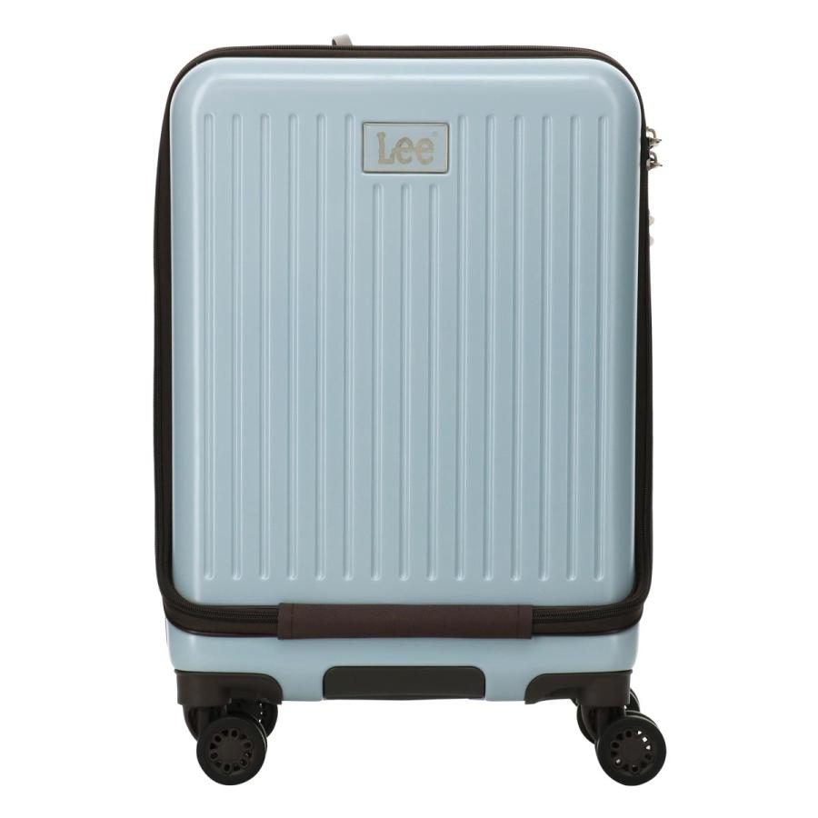 Lee スーツケース 37L 47cm 3kg フロントオープン リー 320-9020 19インチ journey TSAロック搭載 ハードキャリー｜sacsbar｜04