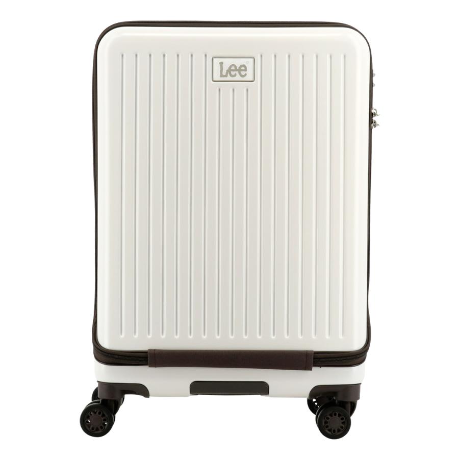 Lee スーツケース 53L 55cm 3.7kg フロントオープン 320-9021 22インチ リー journey TSAロック搭載 ハードキャリー tab7｜sacsbar｜03