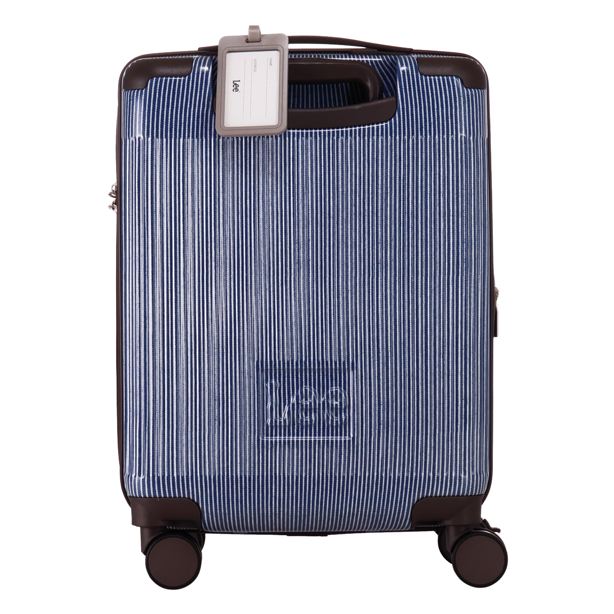 Lee ヒッコリーストライプキャリーバッグ美品 Lee（リー） スーツケース 37L 54cm 3.1kg キャリーバッグ 機内