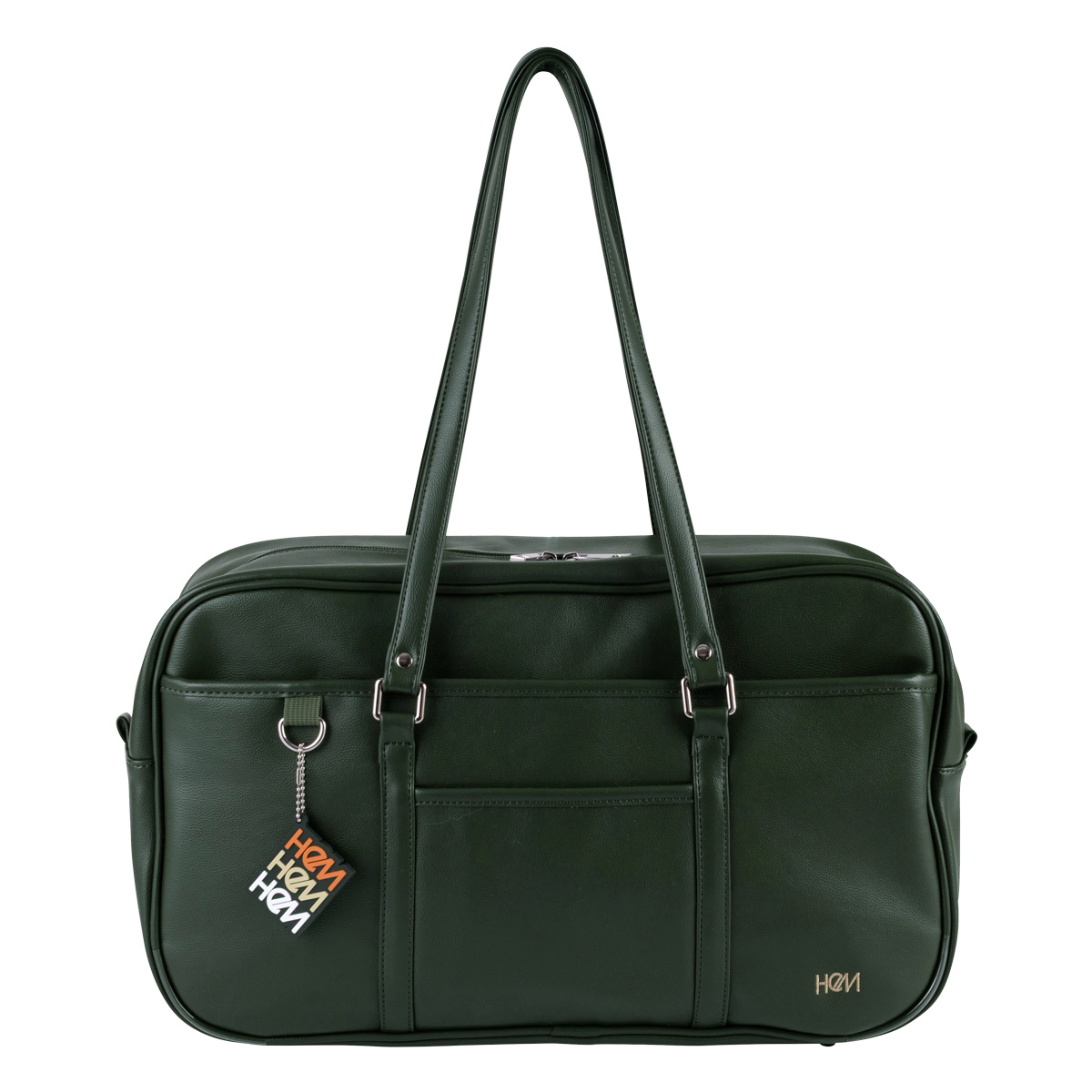 HeM（ヘム） スクールバッグ 合皮 ボストンバッグ トートバッグ A4