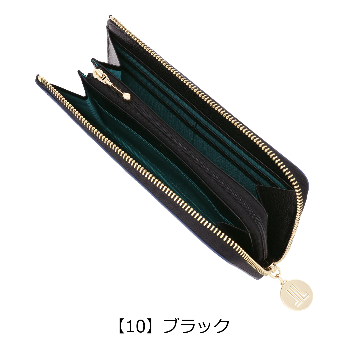 フランソワーズ様さ専用 LANVIN en Bleu ランバンオンブルー 長財布 L字ファスナー 本革