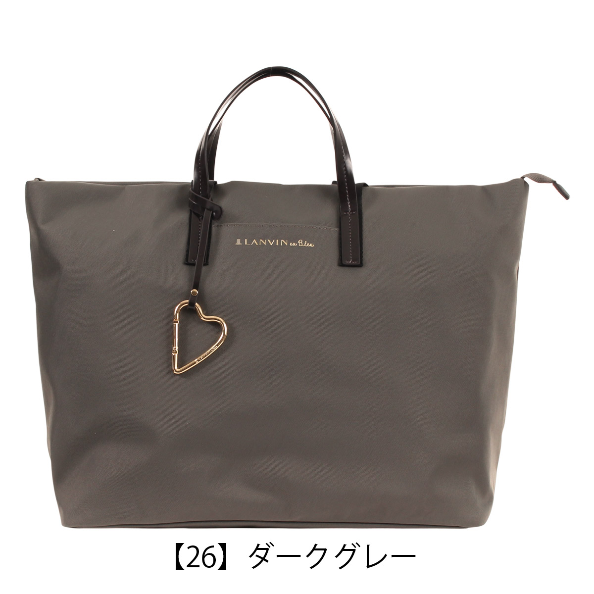 ランバンオンブルー パールロゴ アンセル トートバッグ 肩掛け