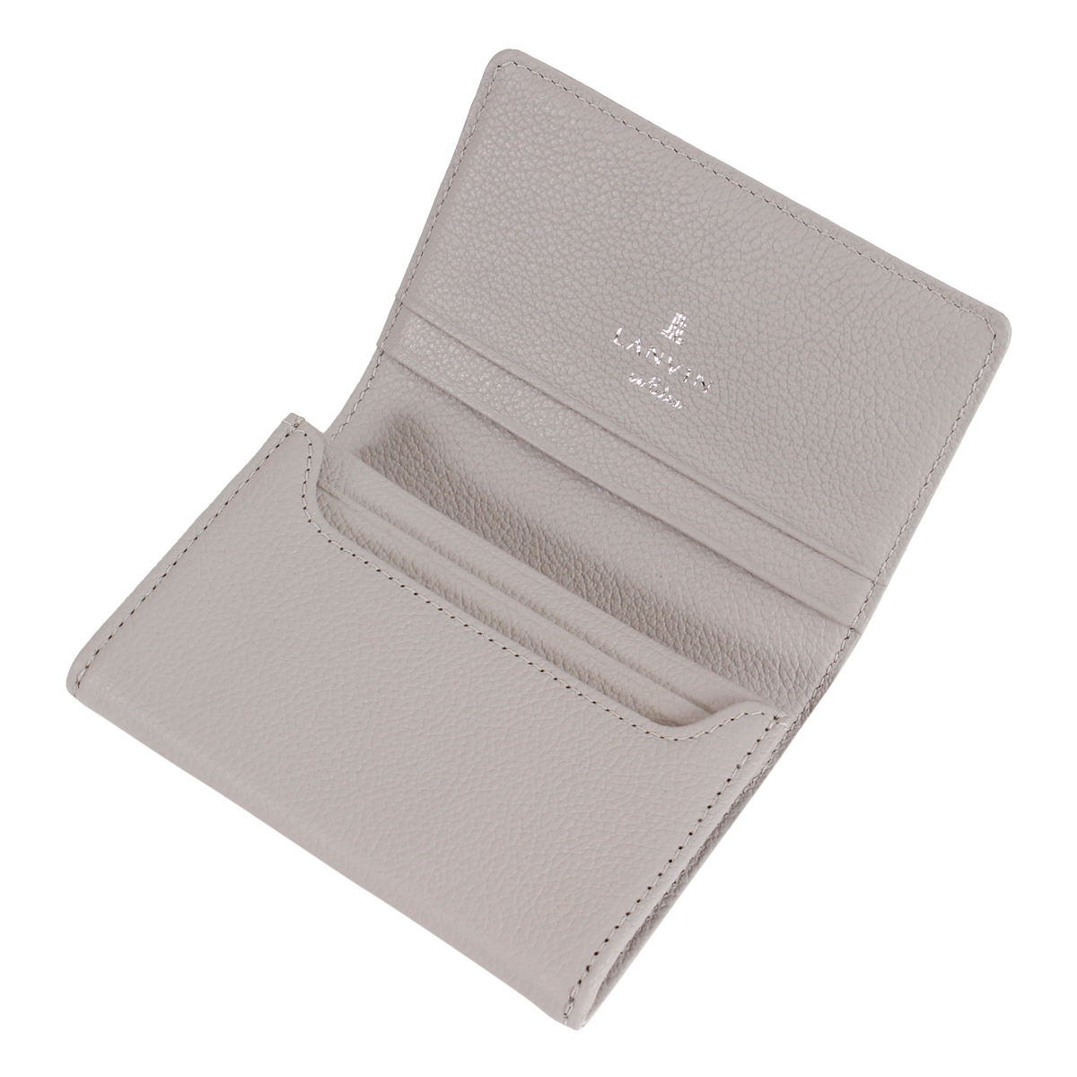 LANVIN en Bleu ランバンオンブルー 名刺入れ 本革 カードケース