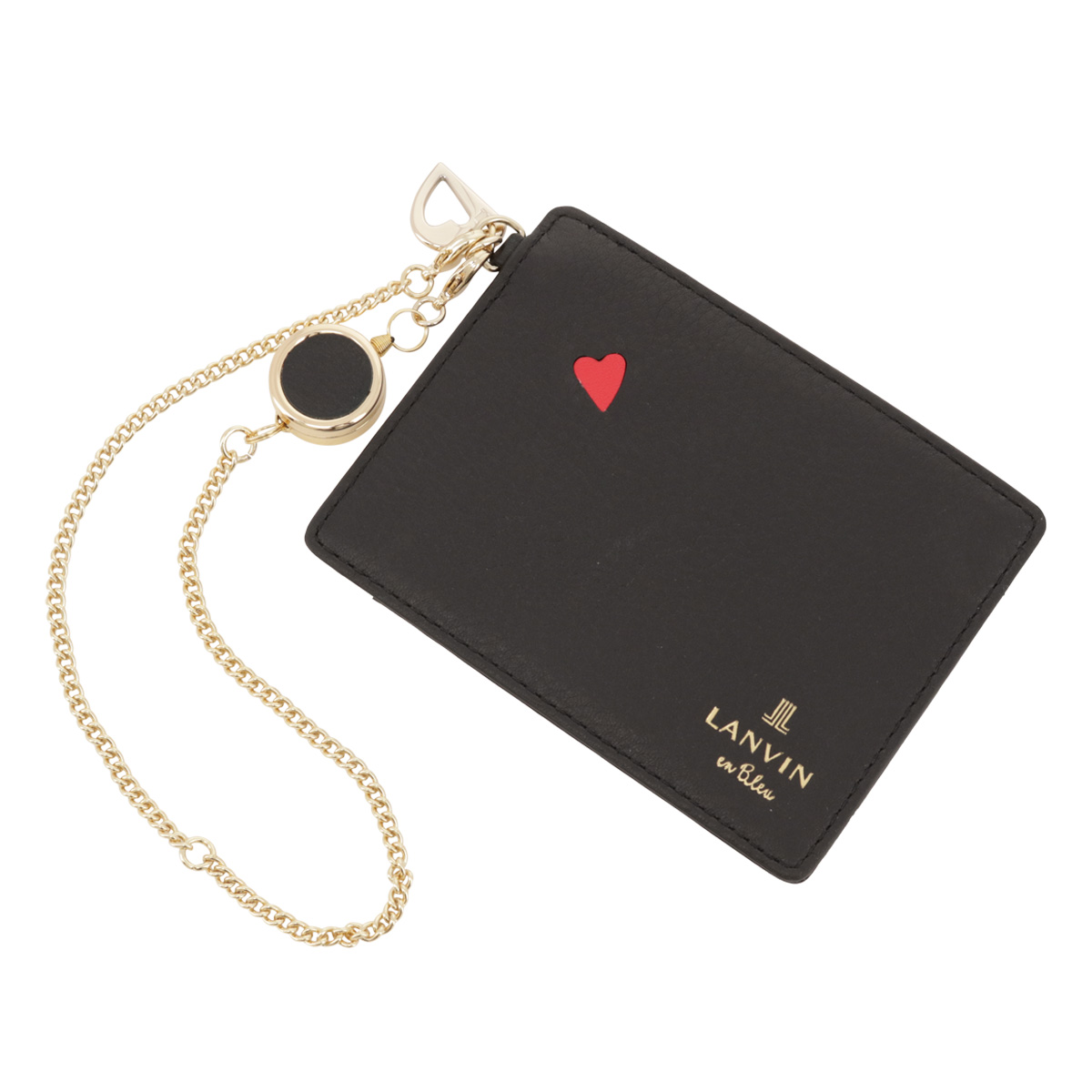 LANVIN en Bleu ランバンオンブルー パスケース 定期入れ リール