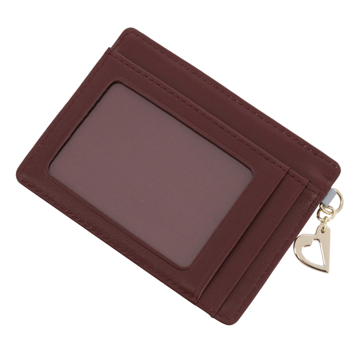 LANVIN en Bleu ランバンオンブルー パスケース 定期入れ リール付き