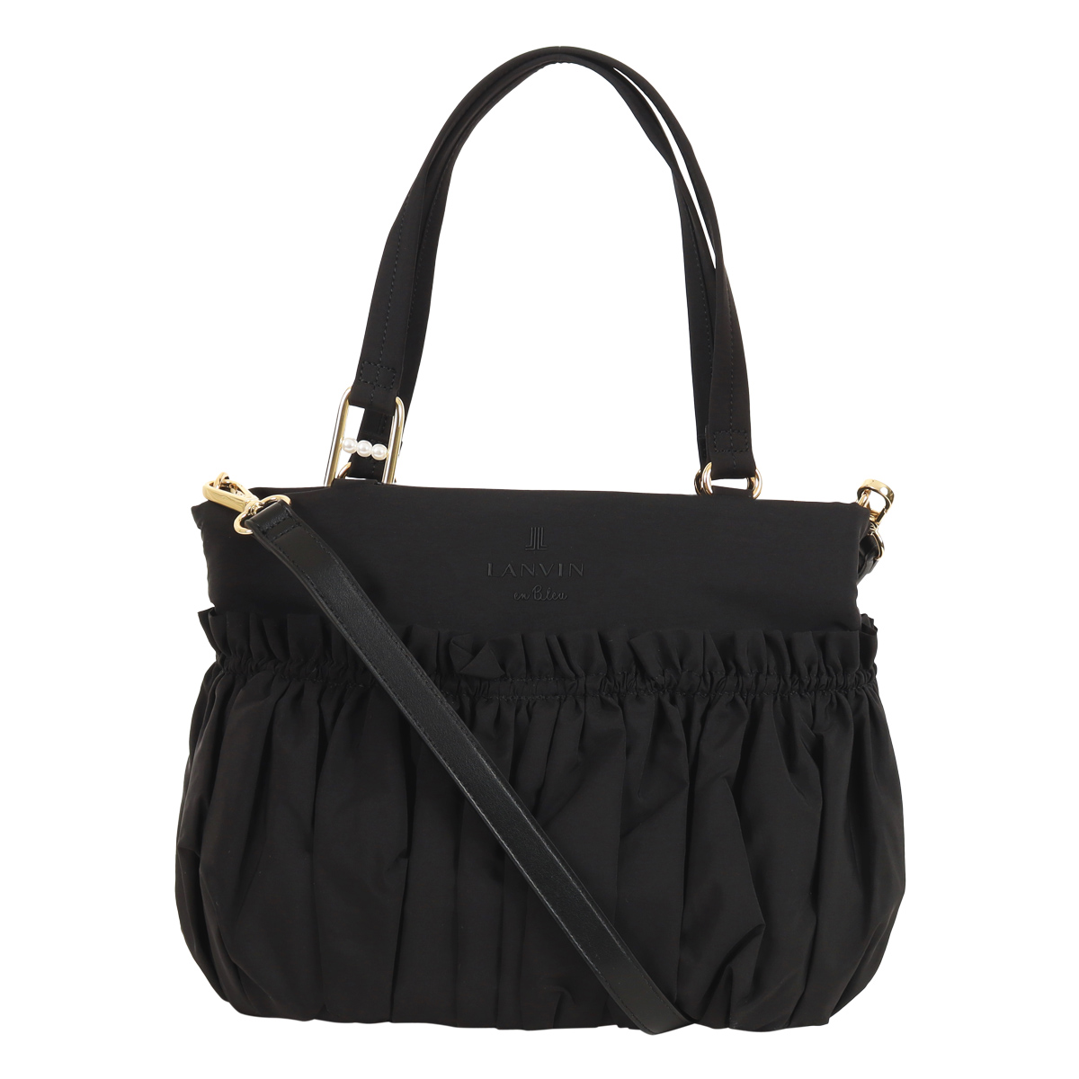 LANVIN en Bleu ランバンオンブルー ショルダーバッグ 軽量 レディース