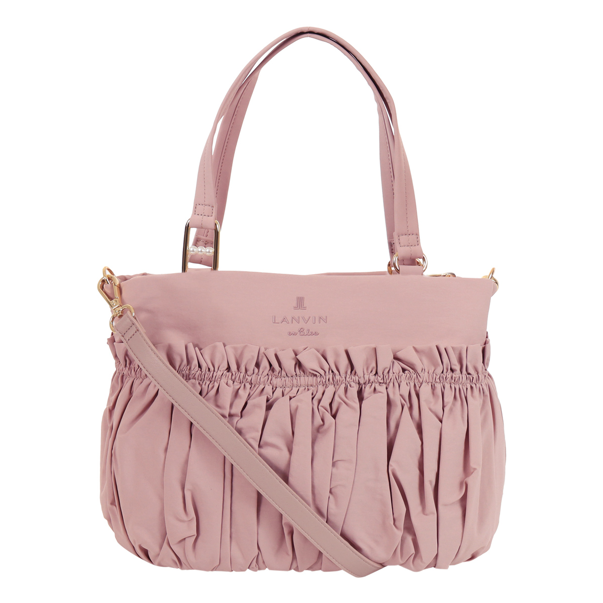 LANVIN en Bleu ランバンオンブルー ショルダーバッグ 軽量 レディース