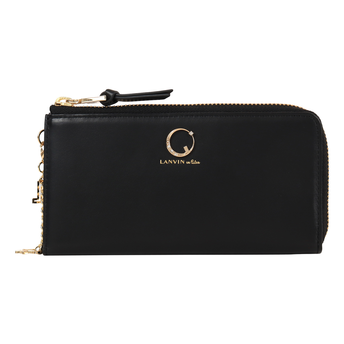 【レビュー投稿で+5％還元】ランバンオンブルー 長財布 L字ファスナー 本革 レディース ルナ 484570 LANVIN en Bleu | 牛革 レザー クリスマス_mp クリスマス_wp LANVIN en Bleu ランバンオンブルー 長財布 L字ファスナー 本革