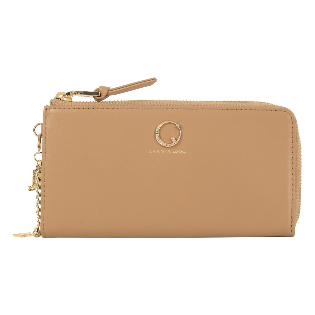 LANVIN en Bleu ランバンオンブルー 長財布 L字ファスナー 本革