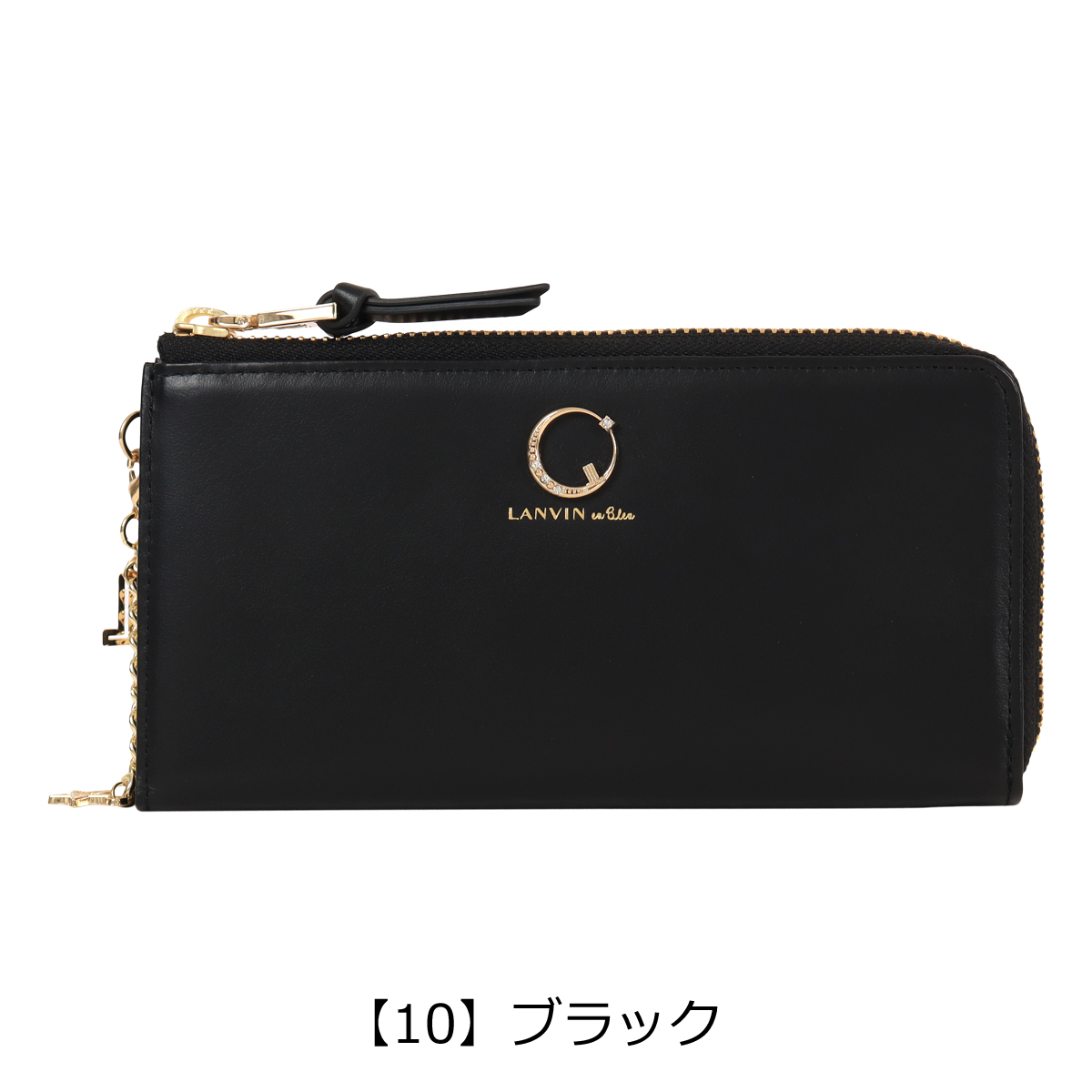 タグ付き 未使用LANVIN en Bleu リバーシブルブルゾン 38Mサイズ LANVIN en Bleu ランバンオンブルー 長財布 L字ファスナー 本革