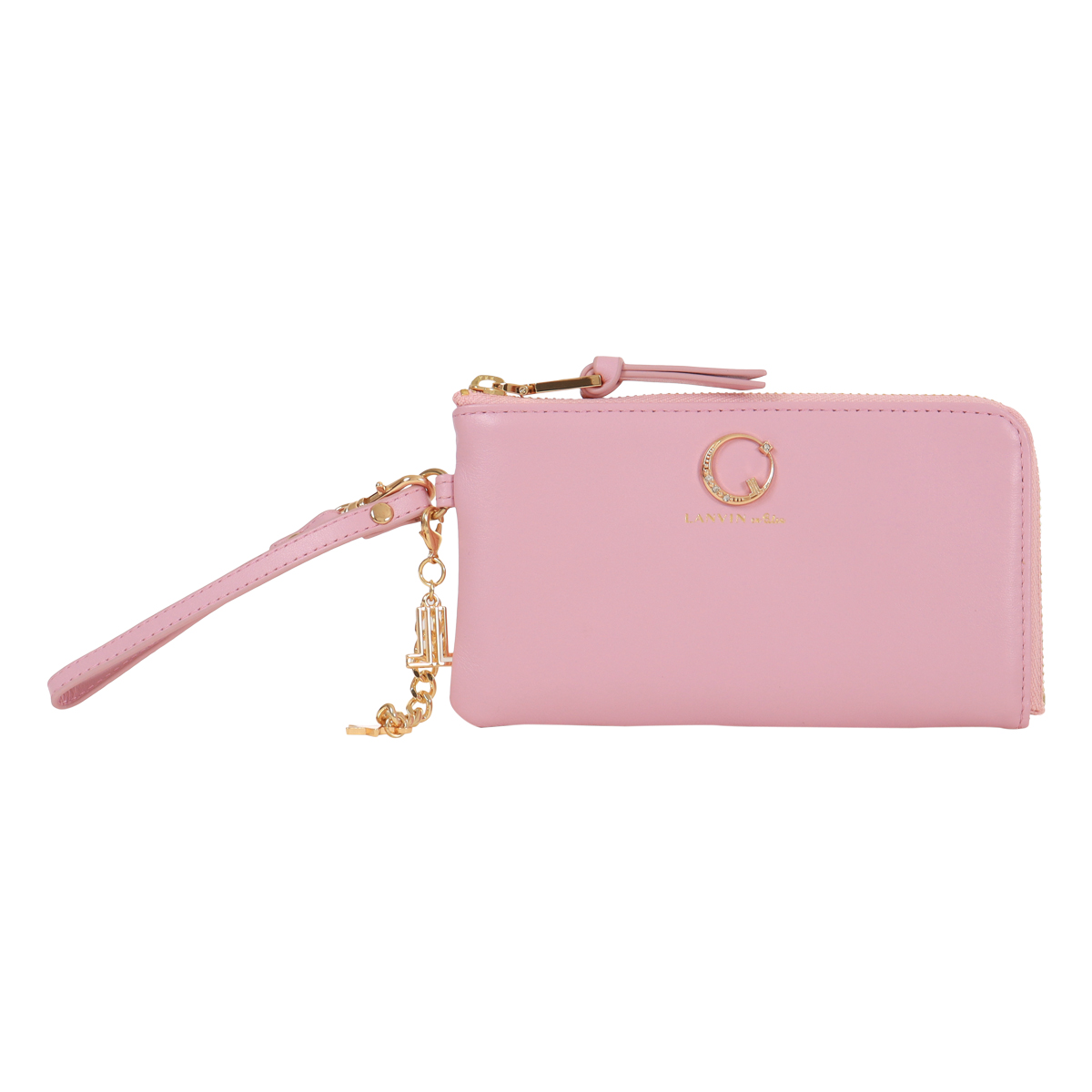 LANVIN en Bleu ランバンオンブルー フラグメントケース 財布 本革