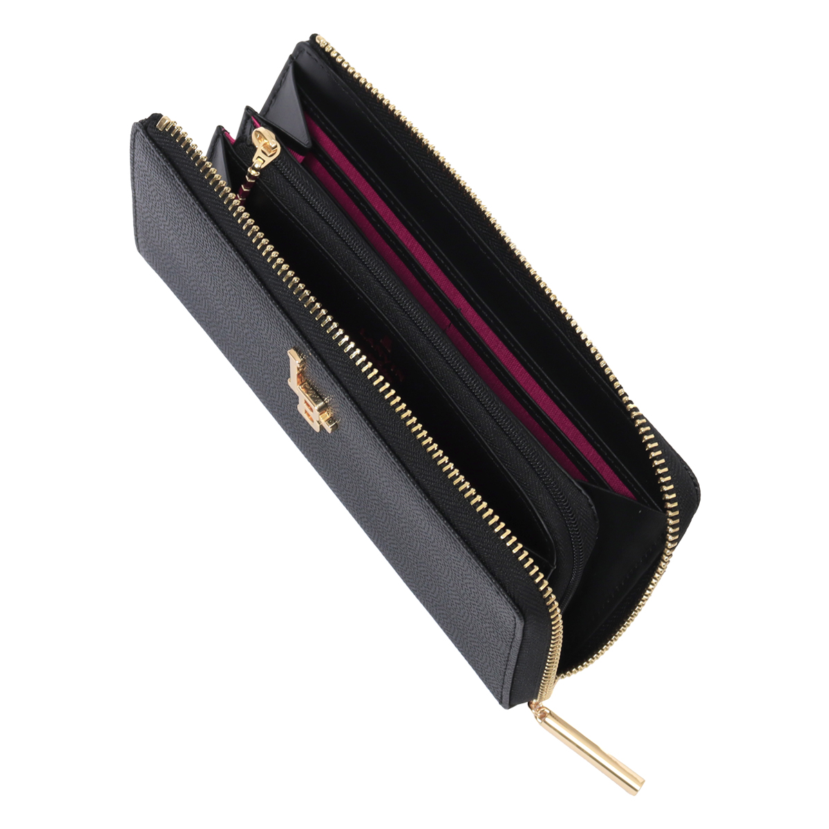 LANVIN en Bleu ランバンオンブルー 長財布 L字ファスナー 本革