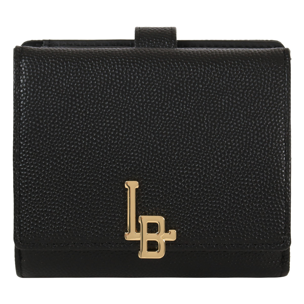 LANVIN en Bleu ランバンオンブルー 二つ折り財布 本革 レディース